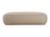 Marion Beige Rectangular Ottoman by Moe's Home at Eve Furniture