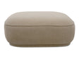 Marion Beige Square Ottoman by MOES at Eve Furniture