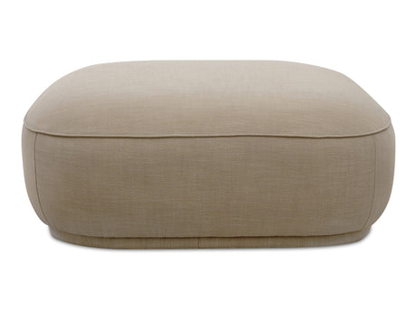 Marion Beige Square Ottoman by MOES at Eve Furniture