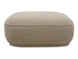 Marion Beige Square Ottoman