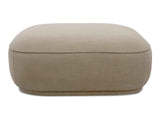 Marion Beige Square Ottoman