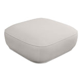 Marion White Square Ottoman
