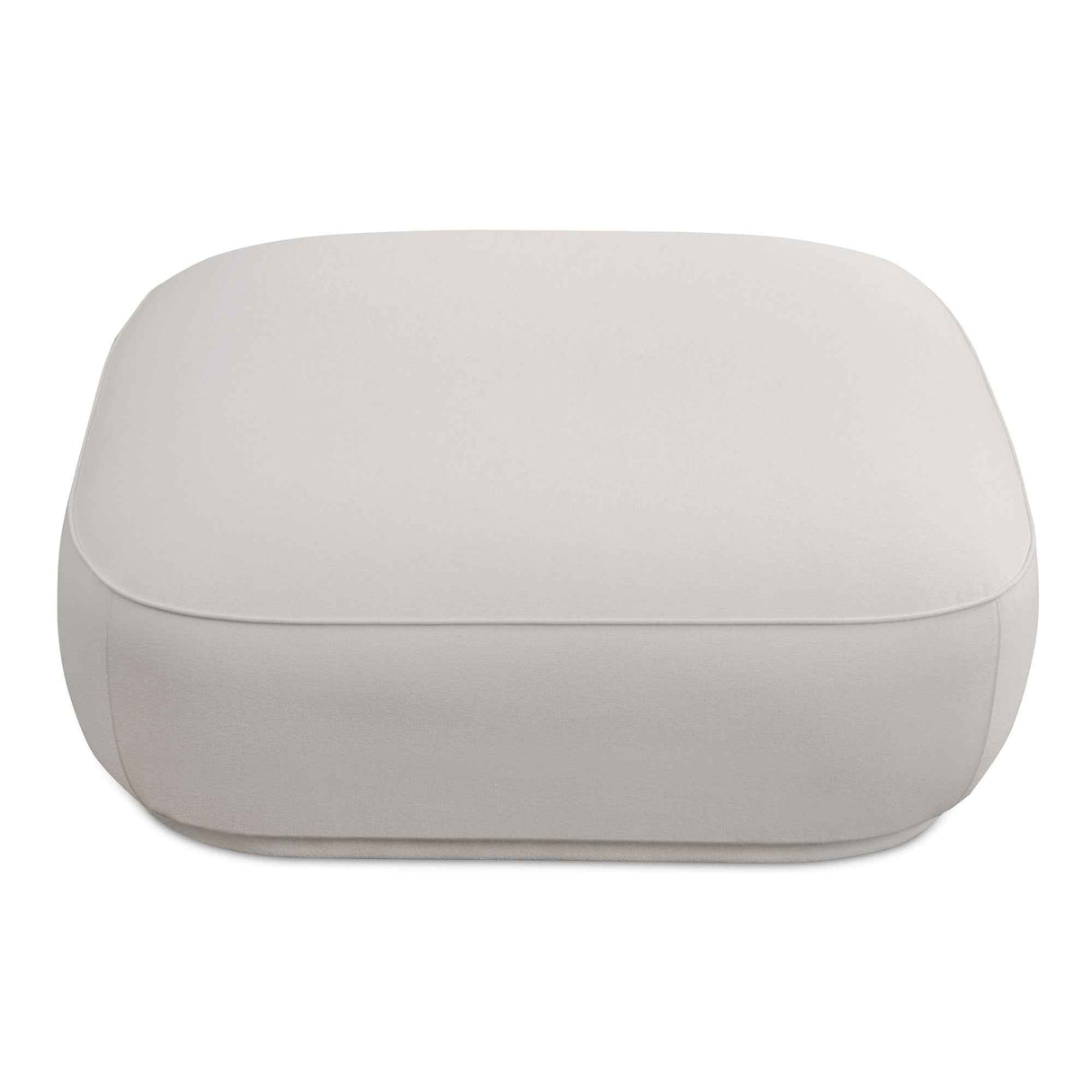 Marion White Square Ottoman