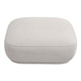 Marion White Square Ottoman