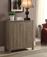 Marisa Dark Taupe 4-Shelf Shoe Cabinet by Coaster at Eve Furniture