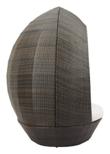 Marisol Brown & Beige Outdoor Beach Daybed by Zuomod at Eve Furniture