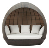 Marisol Brown & Beige Outdoor Beach Daybed by Zuomod at Eve Furniture