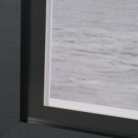 Maritime Meander by Ben Wood Hand Embelished Framed Art Print Matted under Glass by Mercana at Eve Furniture