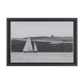 Maritime Meander by Ben Wood Hand Embelished Framed Art Print Matted under Glass by Mercana at Eve Furniture
