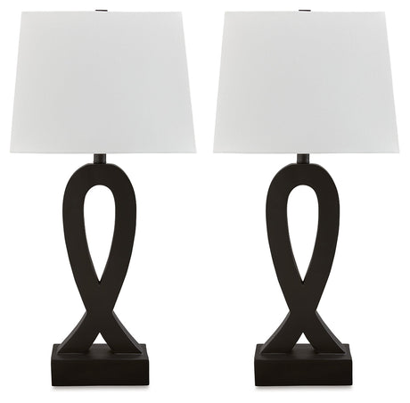 Markellton Black Table Lamp