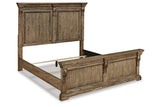 Markenburg Brown Queen Panel Bed by Ashley at Eve Furniture