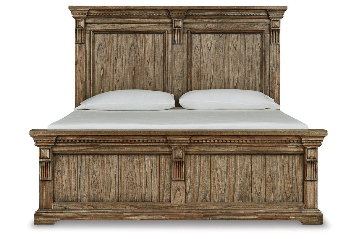 Markenburg Brown Queen Panel Bed by Ashley at Eve Furniture