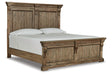 Markenburg Brown Queen Panel Bed by Ashley at Eve Furniture