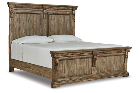 Markenburg Brown Queen Panel Bed by Ashley at Eve Furniture