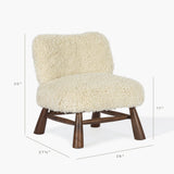 Marl Slipper Chair by Co.House Designs at Eve Furniture