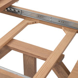Marla Amber Toast Extendable Dining Table by Classic Home at Eve Furniture