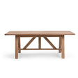 Marla Amber Toast Extendable Dining Table by Classic Home at Eve Furniture