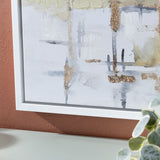 Marlea Green/Blue Canvas by Crestview at Eve Furniture