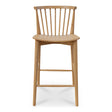 Marley Counter Stool Oak by Moe's Home at Eve Furniture