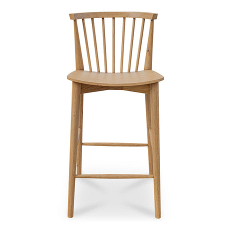 Marley Counter Stool Oak by Moe's Home at Eve Furniture