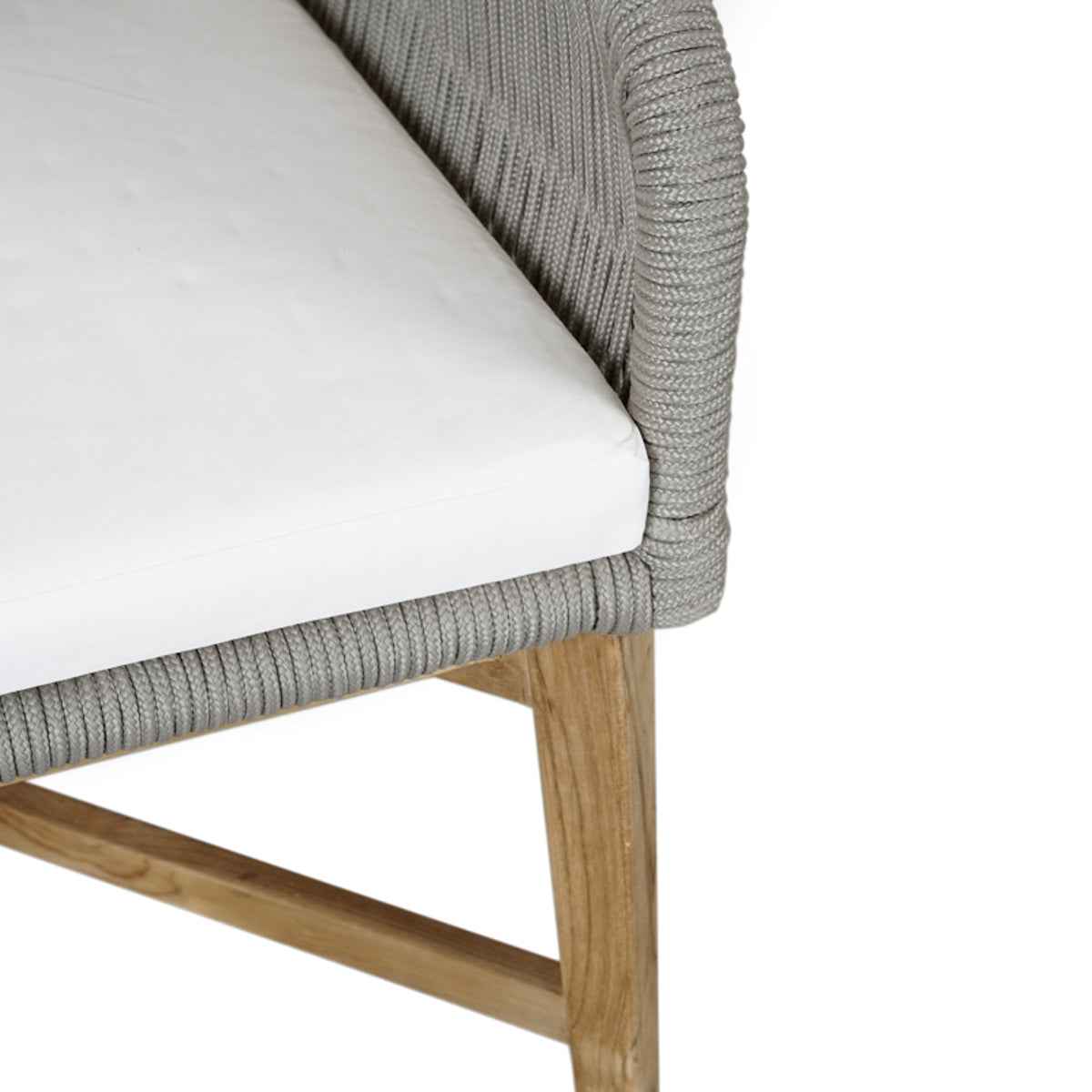 Marley Gray Outdoor Dining Chair by Classic Home at Eve Furniture