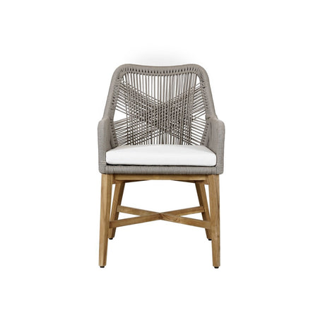 Marley Gray Outdoor Dining Chair by Classic Home at Eve Furniture