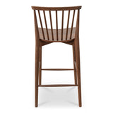 Marley Walnut Counter Stool by MOES at Eve Furniture