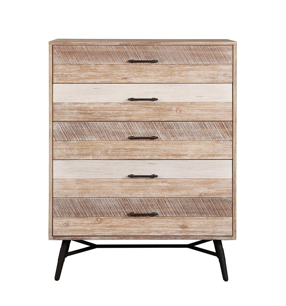 Marlow Rough Sawn Multi 5-Drawer Chest