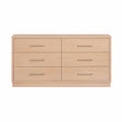 Marlow 6-Drawer Wood Dresser by TOV Furniture at Eve Furniture