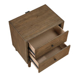 Marlow Brown/Oatmeal Platform Bedroom Set by Homelegance at Eve Furniture