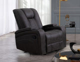 Marlow Charcoal 3-Piece Manual Reclining Set by Steve Silver at Eve Furniture