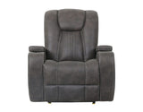 Marlow Charcoal 3-Piece Manual Reclining Set by Steve Silver at Eve Furniture