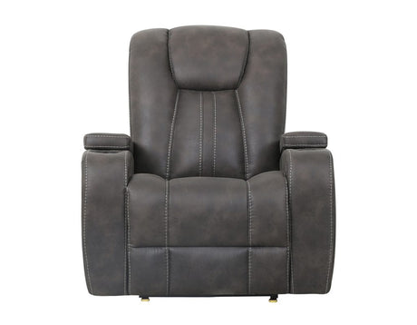 Marlow Charcoal 3-Piece Manual Reclining Set by Steve Silver at Eve Furniture