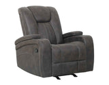 Marlow Charcoal Manual Recliner by Steve Silver at Eve Furniture