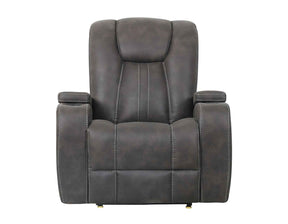 Marlow Charcoal Manual Recliner by Steve Silver at Eve Furniture
