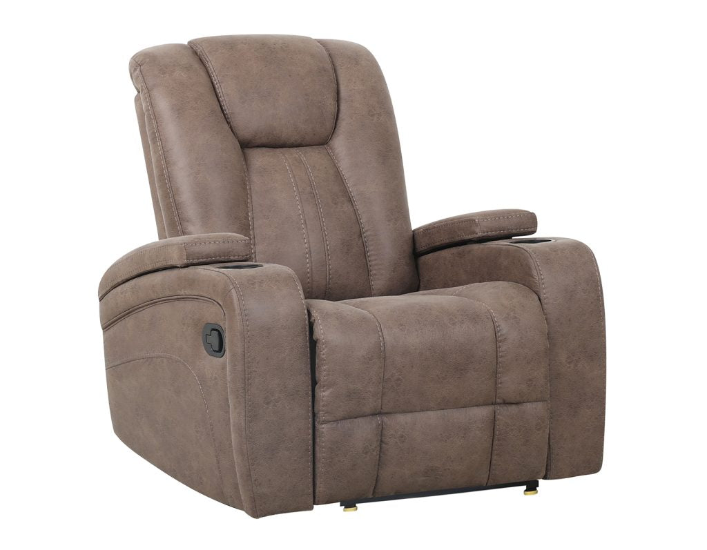 Marlow Sand 3-Piece Manual Reclining Set by Steve Silver at Eve Furniture