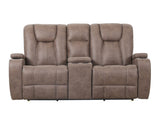 Marlow Sand 3-Piece Manual Reclining Set by Steve Silver at Eve Furniture