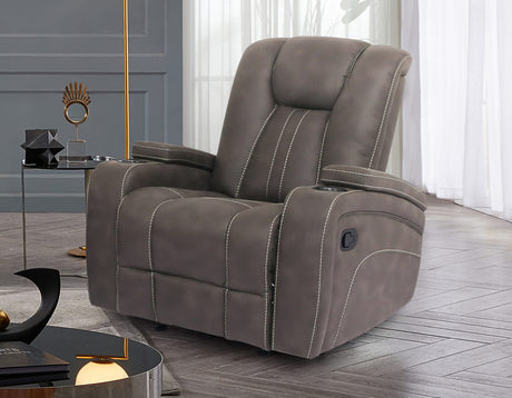 Marlow Sand 3-Piece Manual Reclining Set by Steve Silver at Eve Furniture
