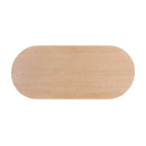 Marlow Wood 102" Oval Dining Table by TOV Furniture at Eve Furniture