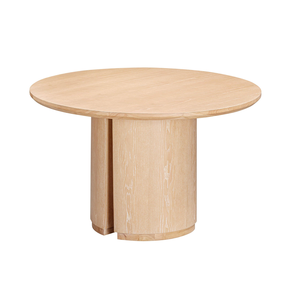 Marlow Wood 48" Round Dining Table by TOV Furniture at Eve Furniture