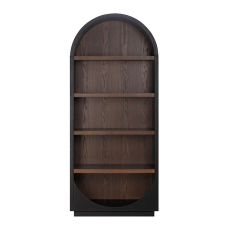 Marlow Wood Bookcase by TOV Furniture at Eve Furniture
