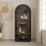 Marlow Wood Bookcase by TOV Furniture at Eve Furniture