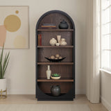 Marlow Wood Bookcase by TOV Furniture at Eve Furniture