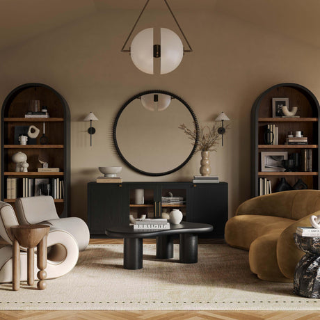 Marlow Wood Bookcase by TOV Furniture at Eve Furniture