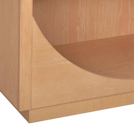 Marlow Wood Bookcase by TOV Furniture at Eve Furniture