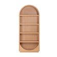 Marlow Wood Bookcase by TOV Furniture at Eve Furniture