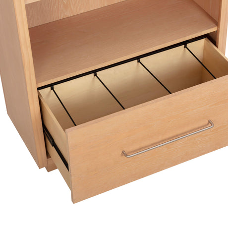 Marlow Wood Bookcase with File Drawer by TOV Furniture at Eve Furniture