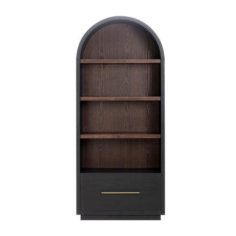 Marlow Wood Bookcase with File Drawer by TOV Furniture at Eve Furniture