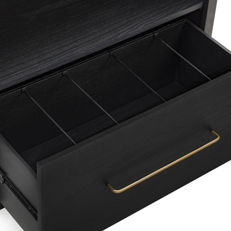 Marlow Wood Bookcase with File Drawer by TOV Furniture at Eve Furniture