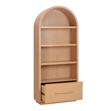 Marlow Wood Bookcase with File Drawer by TOV Furniture at Eve Furniture